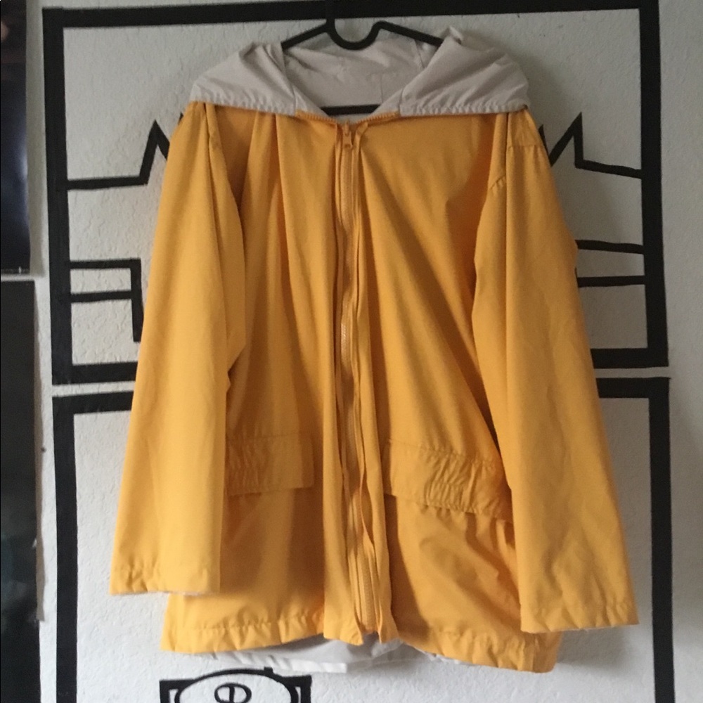 Warm Yellow Raincoat